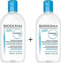 Fragrances, Perfumes, Cosmetics Set - Bioderma Hydrabio (micel/sol/2x500ml)