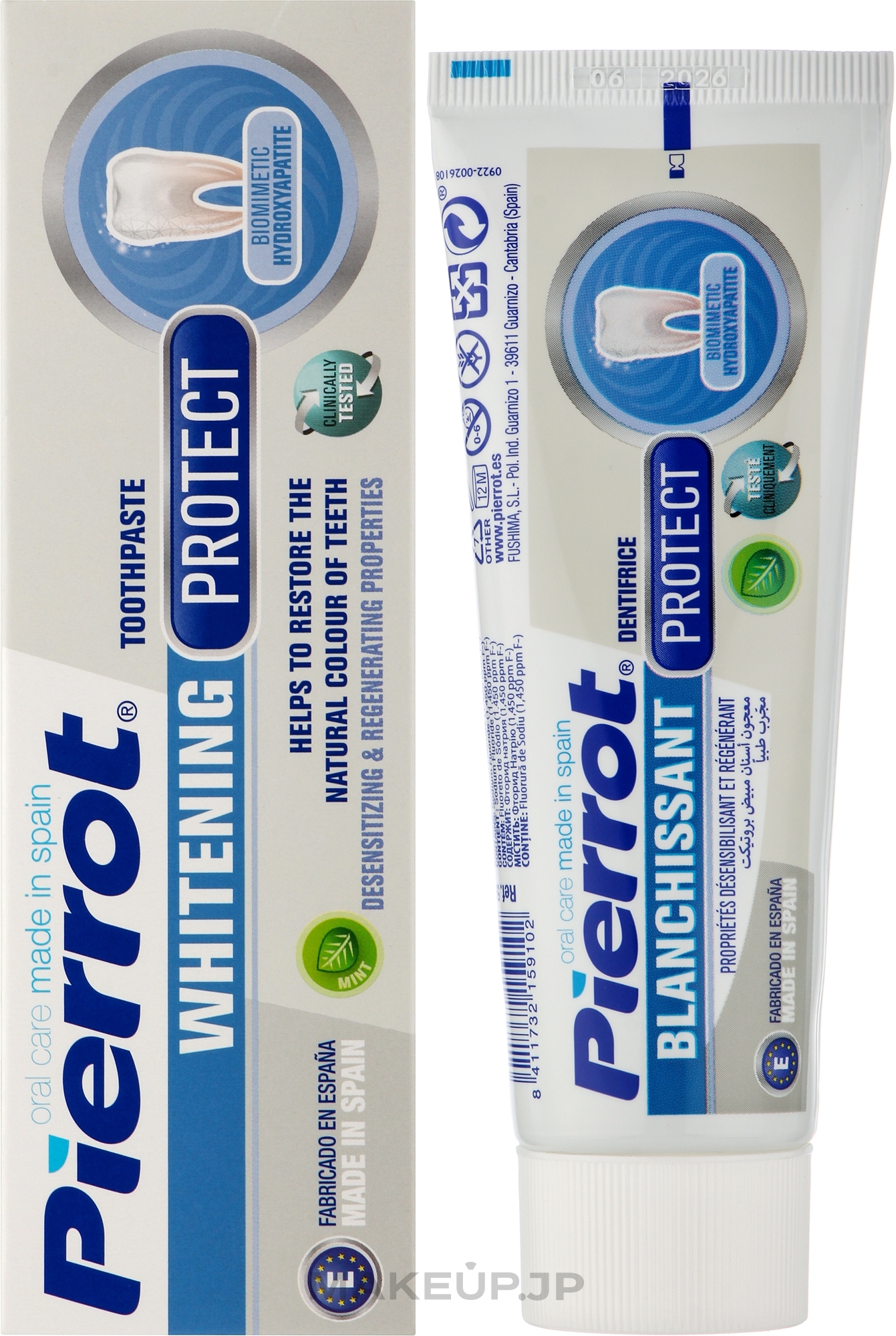Whitening Toothpaste - Pierrot Whitening Protect — photo 75 ml