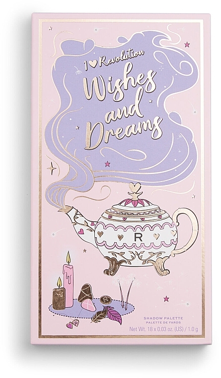 Eyeshadow Palette - I Heart Revolution Book of Spells Wishes and Dreams Eyeshadow Palette — photo N4