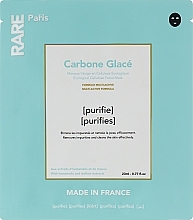 Fragrances, Perfumes, Cosmetics Cleanse & Detox Black Sheet Mask - RARE Paris Carbone Glace Mask