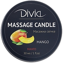 Fragrances, Perfumes, Cosmetics Hand & Body Massage Candle "Mango" - Divia Massage Candle Hand & Body Mango Di1570