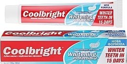 Fragrances, Perfumes, Cosmetics Whitening Toothpaste - Coolbright Whitening Professional Whiter Teeth In 15 Days