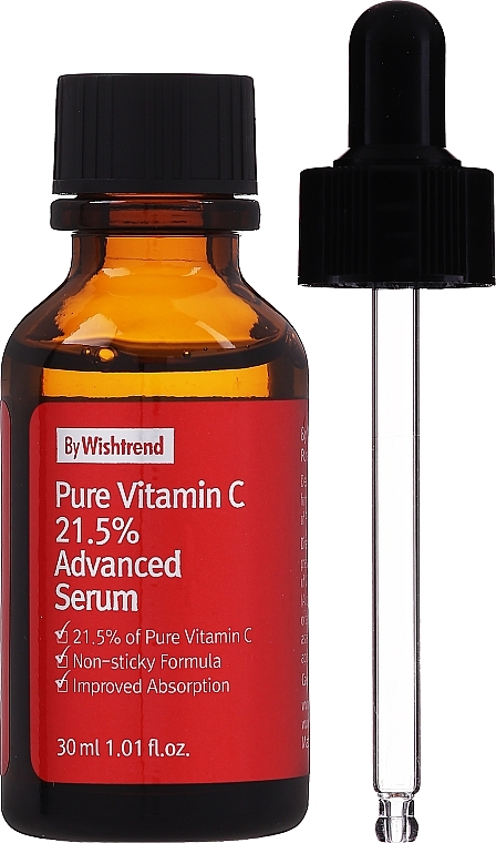 Concentrated Vitamin C Facial Serum - By Wishtrend Pure Vitamin C 21.5% Advanced Serum — photo N1