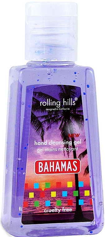 Hand Cleansing Gel "Bahamas" - Rolling Hills Hand Cleansing Gel — photo N1