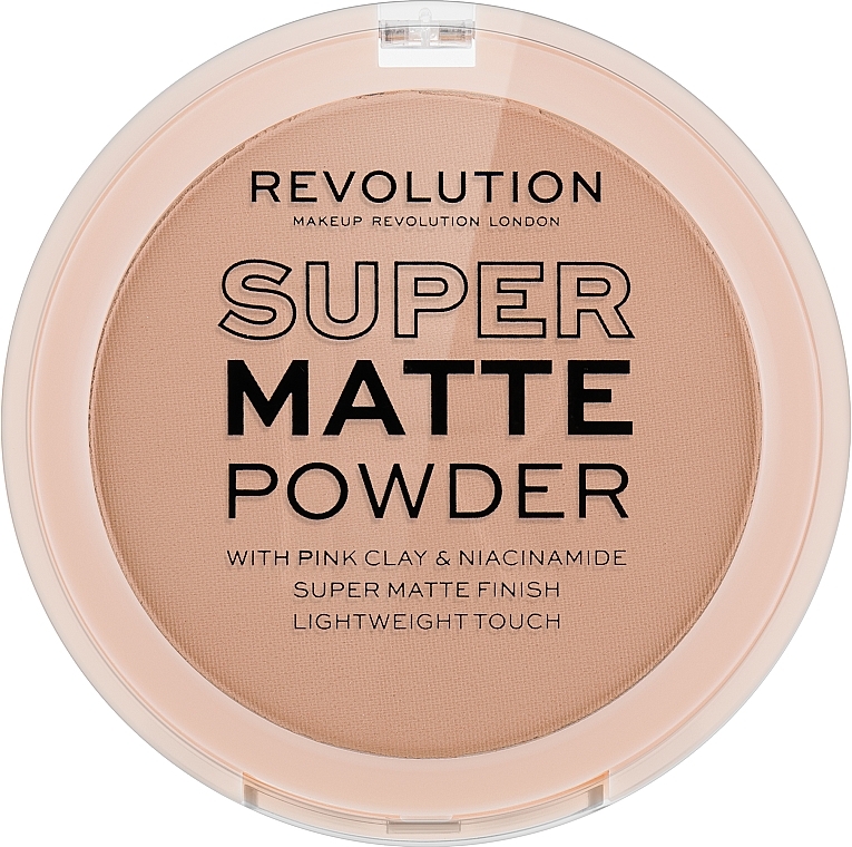 Matte Powder - Makeup Revolution Super Matte Pressed Powder — photo N2