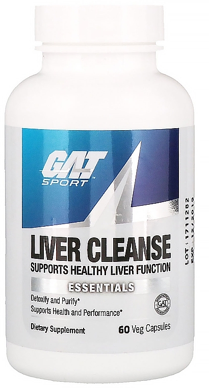 Liver Cleanse Dietary Supplement - GAT Sport Liver Cleanse — photo N1