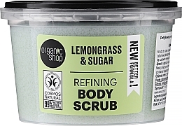 Fragrances, Perfumes, Cosmetics Body Scrub "Provence Lemongrass" - Organic Shop Body Scrub Lemongrass and Sugar