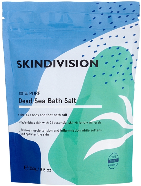 Bath Salt - SkinDivision 100% Pure Dead Sea Bath Salt — photo N1