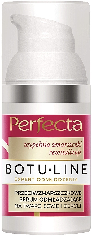 Rejuvenating Anti-Wrinkle Face, Neck & Decollete Serum - Perfecta Botu-Line — photo N2