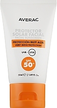 Facial Sunscreen SPF50+ - Averac Solar Facial Sunscreen Cream SPF50+ — photo N1