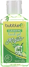 Fragrances, Perfumes, Cosmetics Antibacterial Hand Gel "Mojito" - Bubble T Cleansing Hand Gel