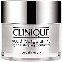 Fragrances, Perfumes, Cosmetics Anti-Aging Cream for Very Dry Skin - Clinique Youth Surge SPF 15 Age Decelerating Moisturizer