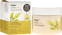 Fragrances, Perfumes, Cosmetics Mattifying Face Cream-Gel - Tolpa Green Oils