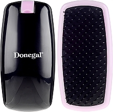 Fragrances, Perfumes, Cosmetics Hair Brush 1245, black-pink - Donegal Hair Brush