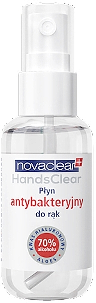 Antibacterial Hand Spray - Novaclear Hands Clear — photo N1