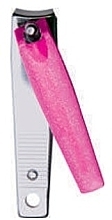 Nail Clipper, shiny pink, in blister - Titania — photo N2