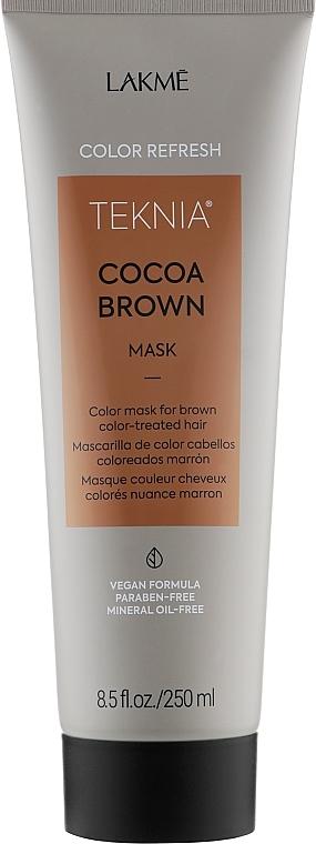 Color Refresh Brown Mask - Lakme Teknia Color Refresh Cocoa Brown Mask — photo N1