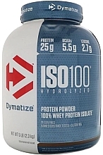 Fragrances, Perfumes, Cosmetics Hydrolyzed Whey Isolate - Dymatize ISO-100 Birthday Cake