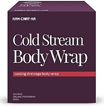 Fragrances, Perfumes, Cosmetics Cooling Lymphatic Drainage Wrap - Natura Siberica Fresh Spa Kam-Chat-Ka Cold Stream Body Wrap