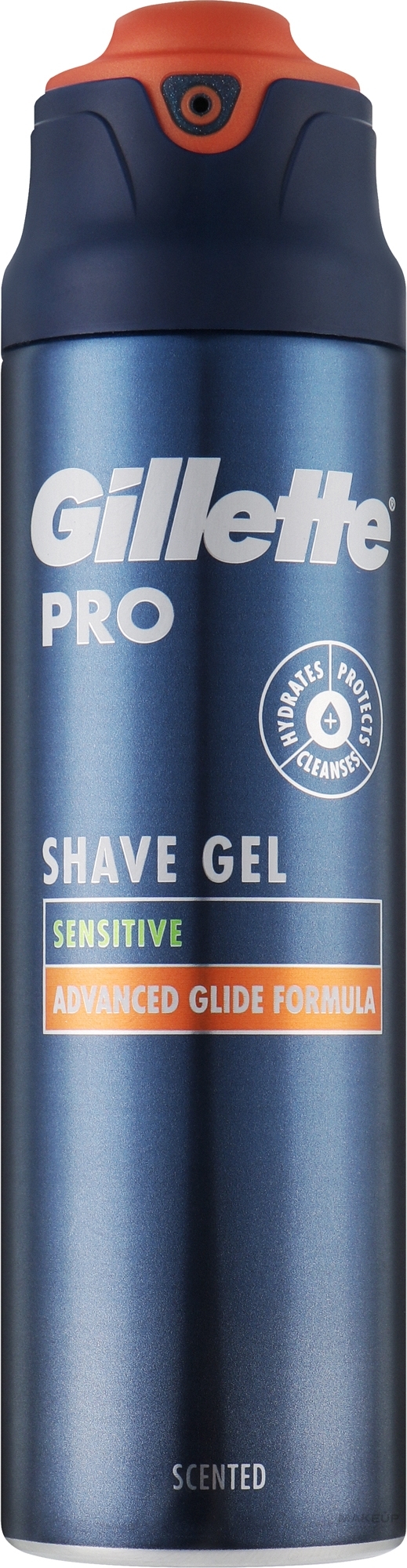 After Shave Gel - Gillette Pro Sensitive Shave Gel — photo 200 ml