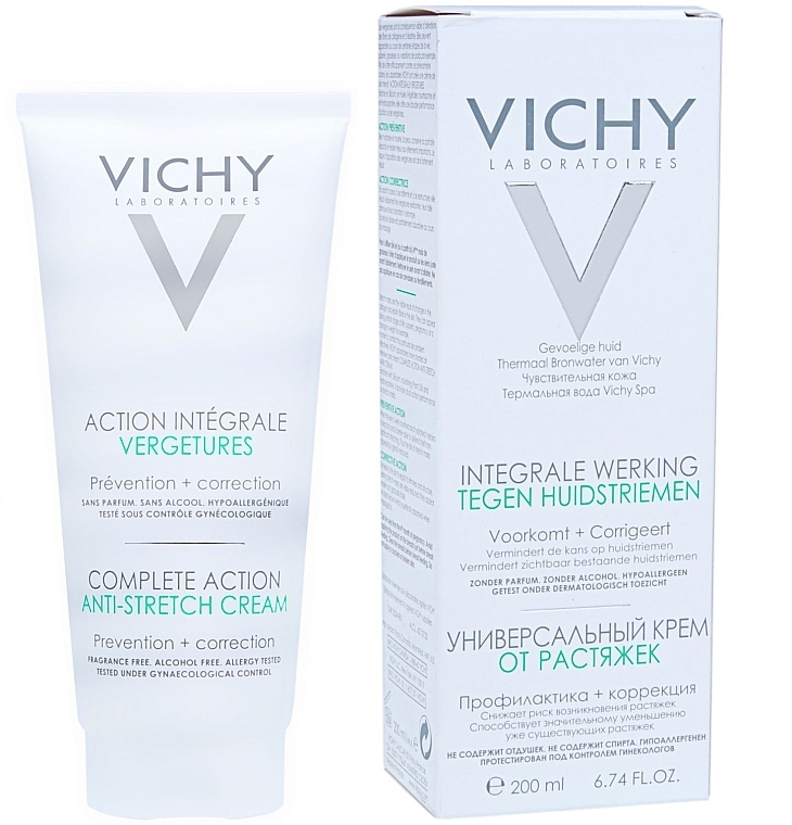 Anti-Strech Marks Cream - Vichy Prevention + Correction Anti Stretch Mark Cream — photo N1