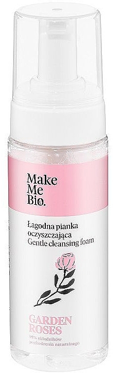 Make Me Organic Garden Roses Gentle Cleansing Foam - Gentle Face Cleansing Foam — photo N1