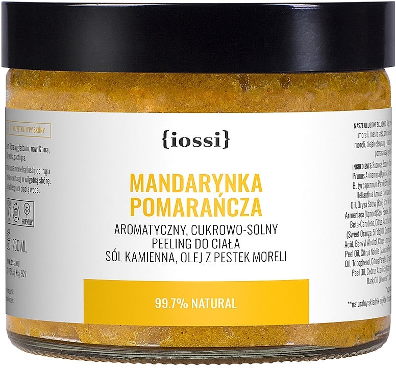 Mandarin & Orange Sugar Body Scrub - Iossi Body Scrub — photo N1