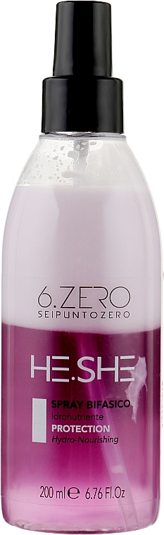 Moisturizing & Protective Biphase Spray - Seipuntozero He.She Hydro-Nourishing Spray — photo N10