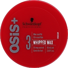 Hair Souffle Wax - Schwarzkopf Professional Osis+ Whipped Wax Wachs Soufle 3 — photo N1