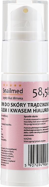 Anti-Acne Snail & Totarol Serum - Snailmed — photo N1