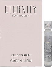 GIFT! Calvin Klein Eternity For Woman - Eau de Parfum (sample) — photo N1