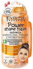 Nourishing Probiotic Peeling Mask - Eveline Cosmetics Power Shake Mask — photo N1