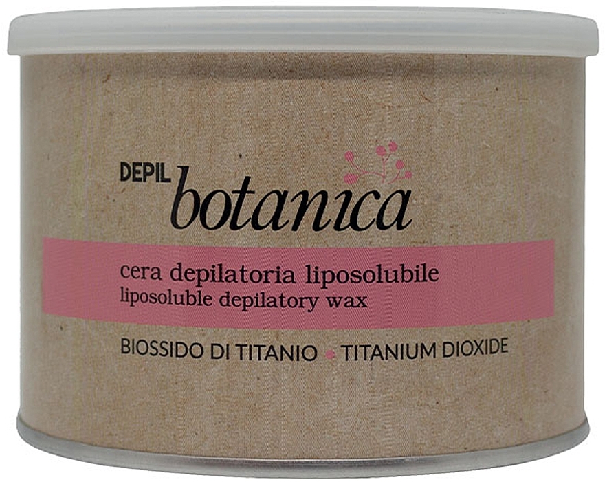 Depilatory Wax in Jar - Trico Botanica Depil Botanica Titanium Dioxide — photo N2