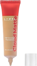 Matte Foundation - LAMEL Make Up Cloud Matte Full-Coverage Foundation — photo N2