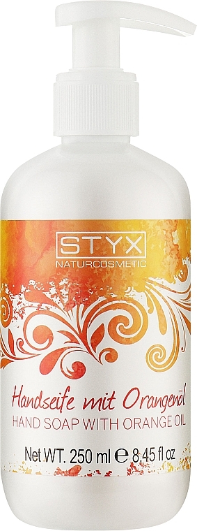 Liquid Soap with Orange Oil - Styx Naturcosmetic Hand Soap With Orange Oil — photo N1