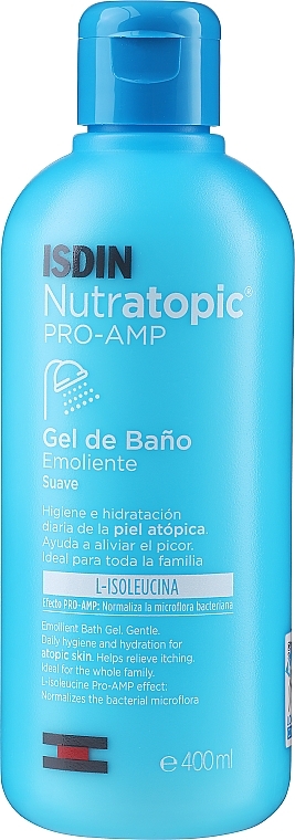 Softening Shower Gel for Atopic Skin - Isdin Nutratopic — photo N1