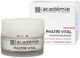 Face Cream with Hyaluronic Acid - Academie Philtre Vital Face Cream With Hyaluronic Acid — photo N1