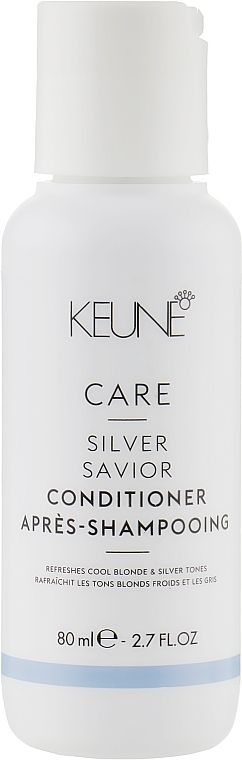 Silver Glitter Conditioner - Keune Care Silver Savior Conditioner Travel Size — photo N1