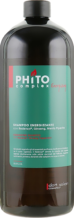 Energizing Shampoo - Dott. Solari Phito Complex Energizing Shampoo — photo N3