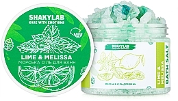 Lime & Melissa Bath Sea Salt - SHAKYLAB Natural Bath Salt — photo N3