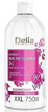 Soothing Micellar Water 3in1 - Delia Cosmetics Soothing Micellar Water 3in1 — photo N1