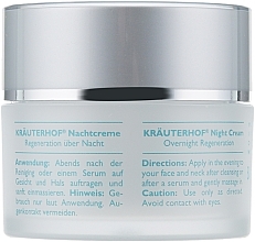 Night Cream with Phytocomplex & Hyaluronic Acid - Krauterhof Hyaluron Phytocomplex Night Cream — photo N2