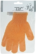 Fragrances, Perfumes, Cosmetics Bath Sponge Mitten, orange - Beauty Line