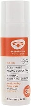 Fragrances, Perfumes, Cosmetics Fragrance-Free Face Sun Cream - Green People Facial Sun Cream SPF30