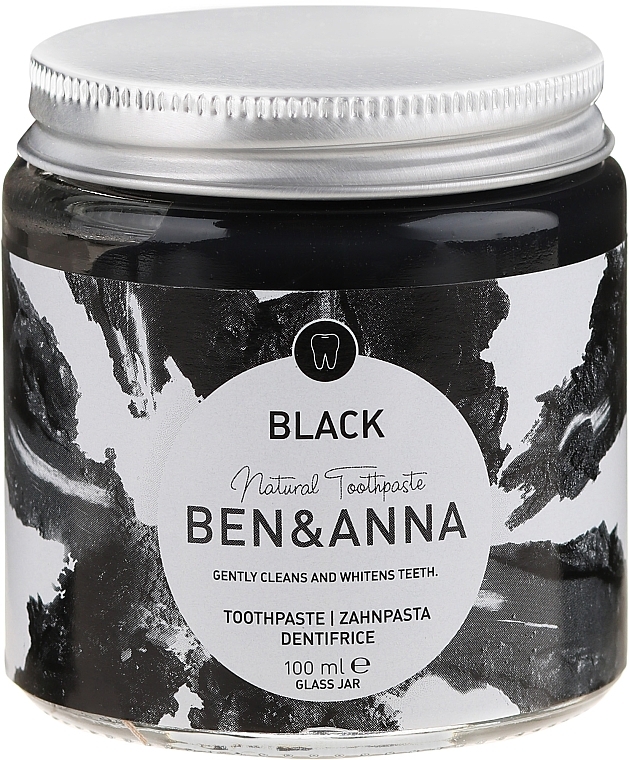 Natural Toothpaste - Ben & Anna Natural Black Toothpaste — photo N2