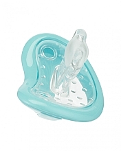 Pacifier, 7-18 months, turquoise - Curaprox Baby — photo N2