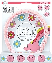 Fragrances, Perfumes, Cosmetics Hair Hoop, pink - Invisibobble Hairhalo Retro Dreamin Eat, Pink, and be Merry