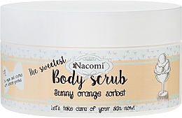 Fragrances, Perfumes, Cosmetics Body Scrub "Orange Sorbet" - Nacomi Sunny Orange Sorbet Body Scrub