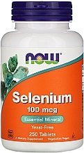 Selenium, tablets, 100mg - Now Foods Selenium — photo N4
