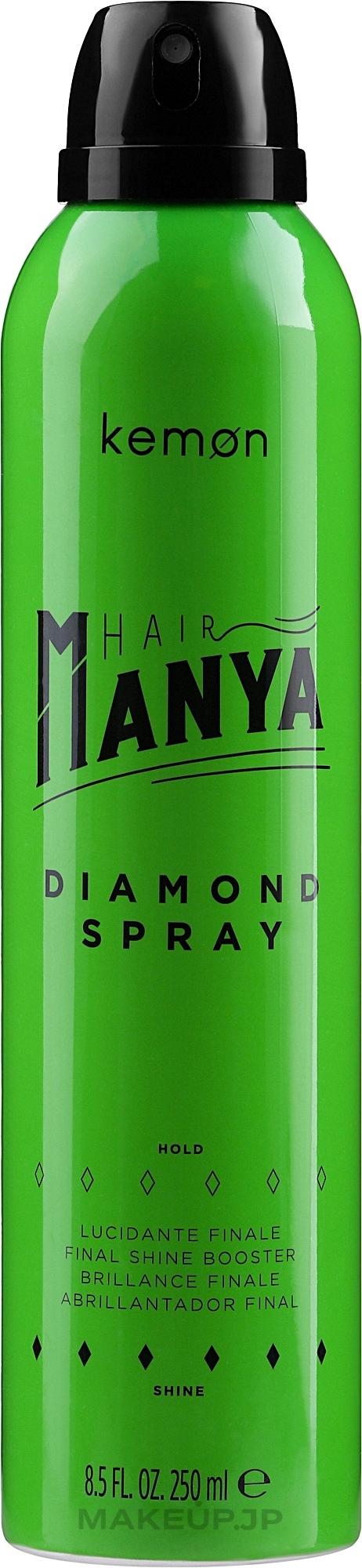 Spray for Hair Radiance - Kemon Hair Manya Diamond Spray — photo 250 ml